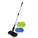 DYHQQ Electronic Wireless Mop,Rechargeable, Cordless, Powered Floor Cleaner Scrubber Polisher Mop