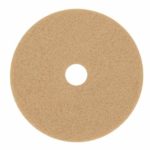 3M Tan Burnish Pad 3400, 20″ Floor Care Pad (Case of 5)