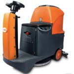 Ride-On Floor Scrubber RT70, Battery Powered, 22″ Brush, Automatic Floor Scrubber with a Complete Set of Parts