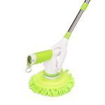 QETU Telescopic Electric Brush Mop Polishing Scrubber Cleaner Sweeper Multifunctional Household Cleaning Tools Set Supplies