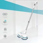 Gladwell Cordless Electric Mop – 3 In 1 Spinner, Scrubber, Waxer Quiet and Powerful Cleaner Spin Scrubber & Buffer, Polisher For Hard wood, Tile, Vinyl, Marble, Laminate Floor – 1 Year Warranty