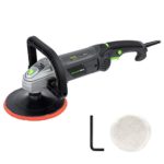 Polisher, GALAX PRO 10Amp Car Buffer 7″ Waxer 6 Variable Speed Polisher Sander,Detachable D Shape Handle, Soft Star Trigger, Ideal for Polishing Home Appliance, Furniture, Ceramic, Car &Boat Detailing