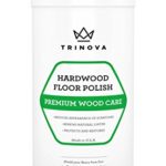 Hardwood Floor Polish and Restorer – High Gloss Wax, Protective Coating. Best Resurfacing Applicator With Mop or Machine to Restore Natural Beauty. TriNova 32oz