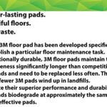 3M Buffer Floor Pad 5100, Red, 12″, Removes Soil, Scratches, Scuff Marks, and Black Shoe Heel Marks