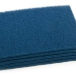 Clarke 997021 Commercial 14 Inch X 20 Inch Blue Pad (Heavy Scrub), Case of 5