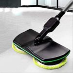 SYR&TB Cordless Spinning Mop Rechargeable Powered Cleaning Mops Reusable Microfiber Double Heads