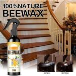 wikejo 2Pcs Natural Micro-Molecularized Beeswax Spray, Bees Wax Furniture Polish And Cleaner, Multipurpose Wood Floor Cleaner and Polish for Furniture, Floor