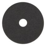 3M 08379 Low-Speed Stripper Floor Pad 7200, 17″ Diameter, Black (Case of 5)