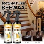 2023 New OUHOE120ML Natural Micro-Molecularized Beeswax Spray, Natural Beeswax Spray, Bees Wax Furniture Polish and Cleaner, Multipurpose Beeswax Furniture Polish Spray for Wood (2PC)