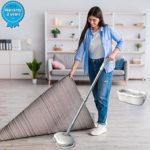 Ontseev Cordless Electric Mop & Bucket for Floor Cleaning Auto Self Clean Spin-Dry Spray Mop Scrubber Floor Cleaner Machine Rechargeable Low Noise