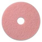 CleanFreak Americo 403420 Remover Burnishing Pads, 20-Inch Diameter, Pink, 5/Ct